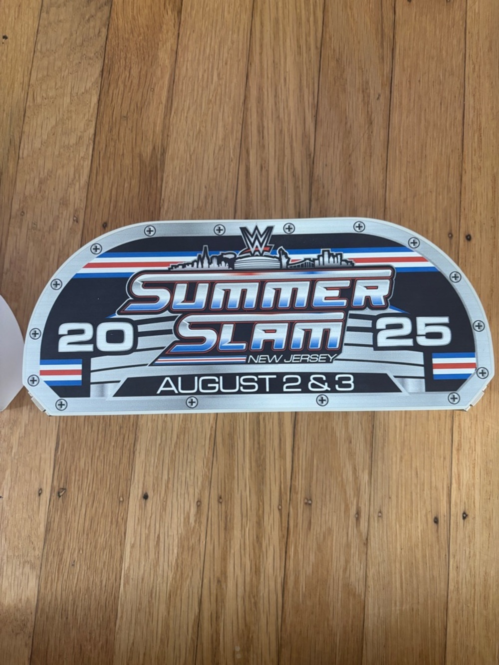 2025 WWE Summer Slam Mini Title Belt